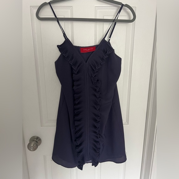 AKIRA mini dress with ruffle detail - Picture 1 of 3